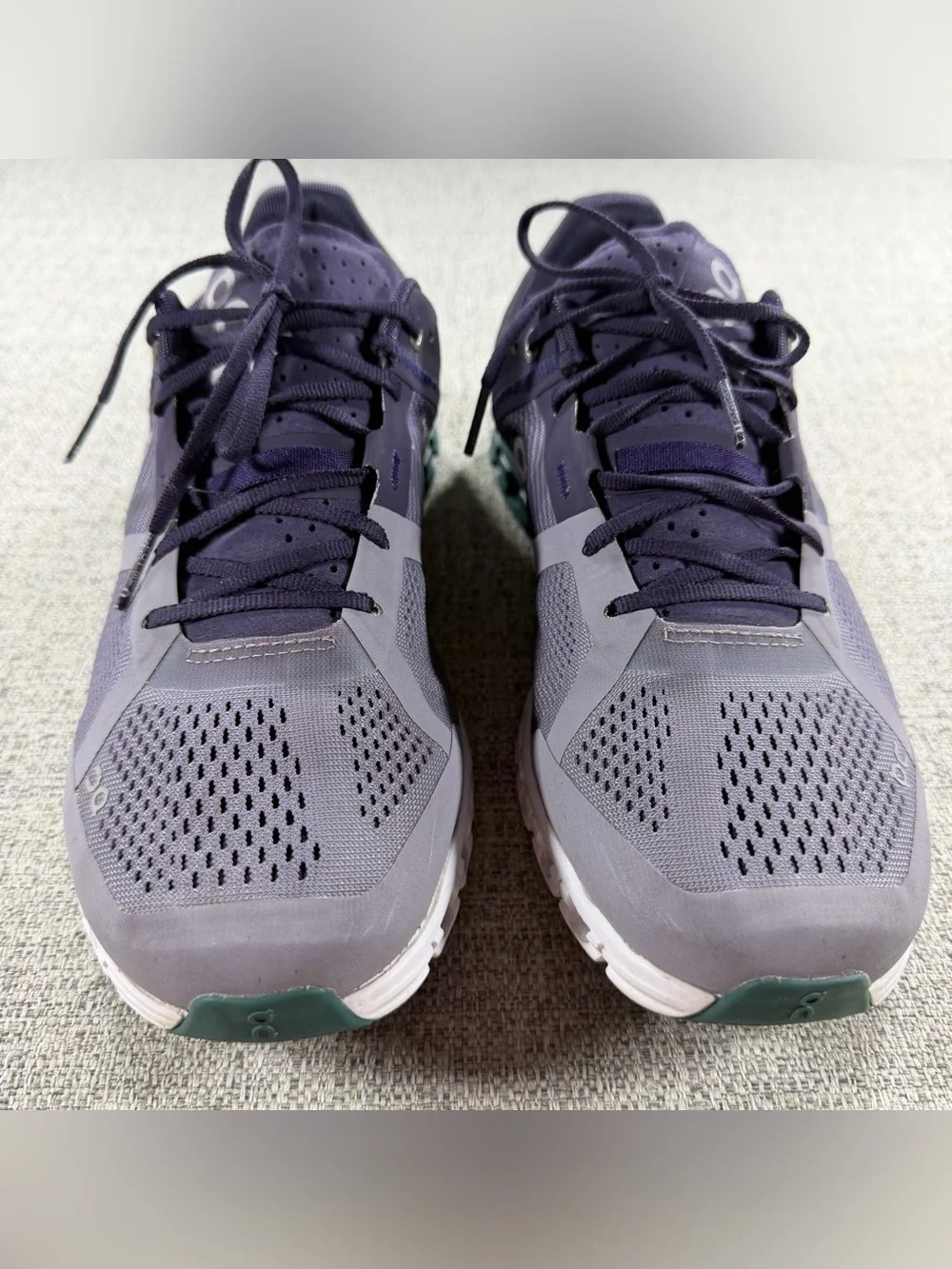 On Cloud Women’s Sz 8 Purple Violet Tide Helion Cloudtec Swiss Running Sneakers